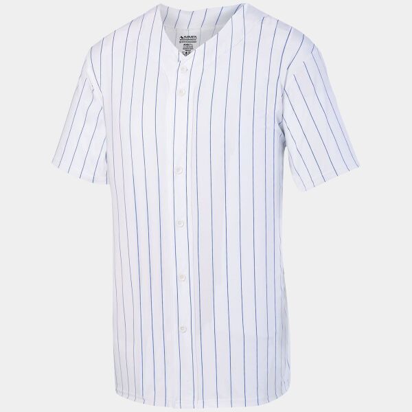 Youth Pinstripe Full-Button Jersey Thumbnail